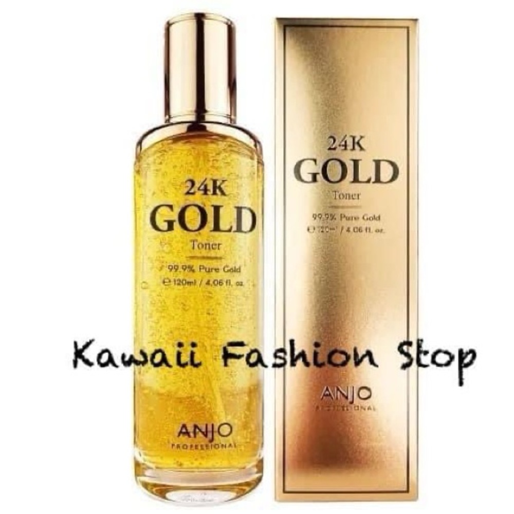 ANJO PROFESSIONAL 24K Gold Toner (120 ml/4.06 fl.oz)